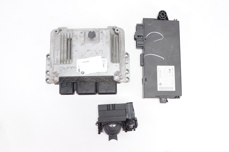 MINI COOPER S ECM Engine Control Module Ignition Set 1.6L Turbo OEM 2007 - 2010