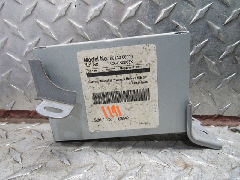 2010 TOYOTA CAMRY MULTIMEDIA INTERFACE CONTROL MODULE 861A0-06010 HYBRID 2.4