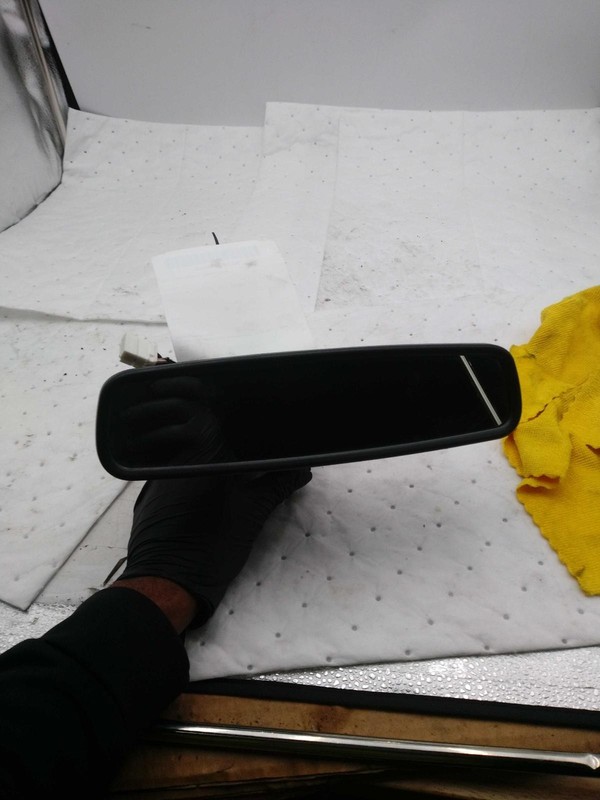 2017 Lincoln MKC White OEM Interior Rear View Mirror - Used, 110k Miles