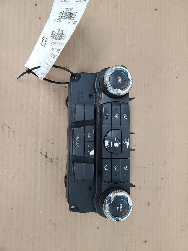 Temperature Control AC Main VIN 3 8th Digit Hybrid Fits 10-12 FUSION 294239