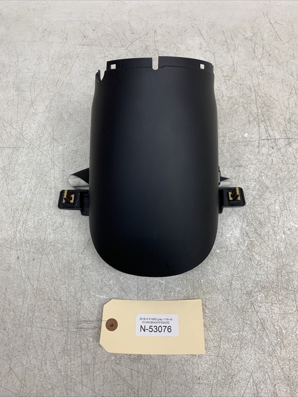 12-20 TESLA MODEL X STEERING WHEEL COLUMN SURROUND TRIM COVER OEM 53076 B96