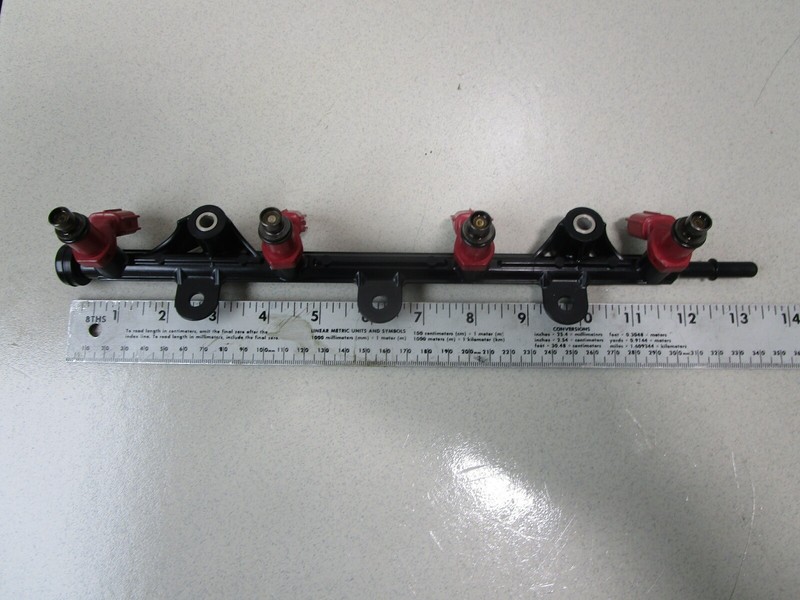 6D8-13761-00-00 Yamaha 75HP 4 Stk Outboard Fuel Injectors & Rail 6D8-13161-00-00