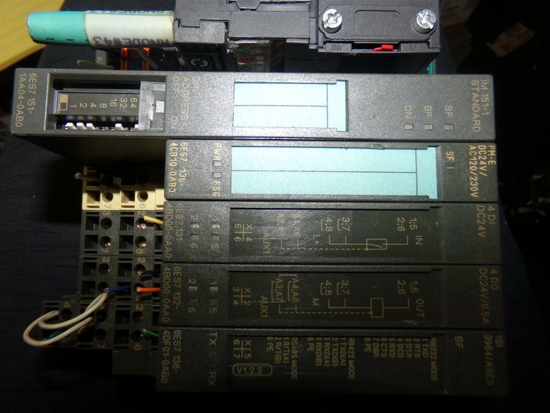 Siemens ES7 138-4DF01-0AB0 5-Module Assembly *FREE SHIPPING*
