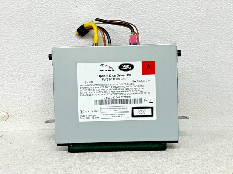⭐2017-2020 JAGUAR F-PACE S AM FM CD PLAYER RADIO RECEIVERMODULE OEM LOT2566