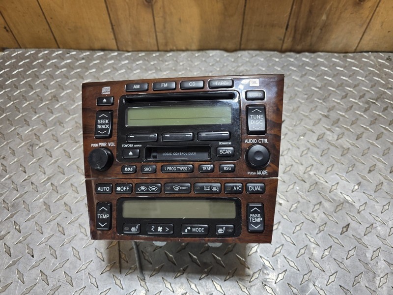 00-04 Toyota Avalon JBL Audio Assembly Tested With Climate Control Woodgrain Oem