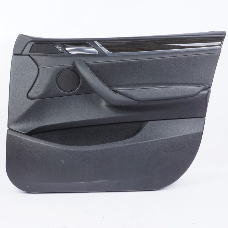 2011 - 2017 BMW X3 F25 Front Right Passenger Door Panel Leather Black OEM
