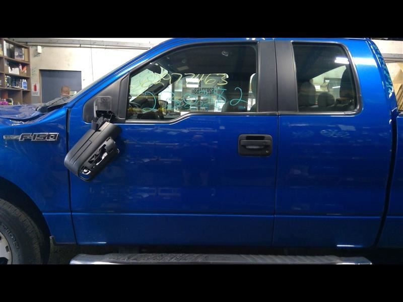 Driver Left Front Door Electric Blue SZ Fits 09-14 FORD F150 PICKUP 1192427