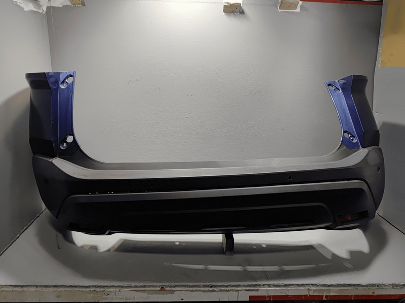 2021-23 Nissan Rogue Rear Bumper Cover Panel Assembly W/ Park Aid *RBY* OEM Blue