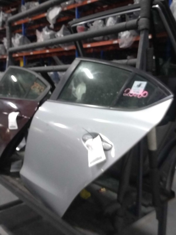 2018 Mazda 3 Left Rear Door Silver OEM Used 62000 Miles 250004