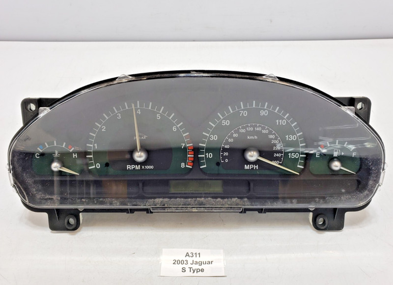 ✅ 2002-2004 OEM Jaguar S-Type X200 Instrument Cluster Speedometer NOTE*