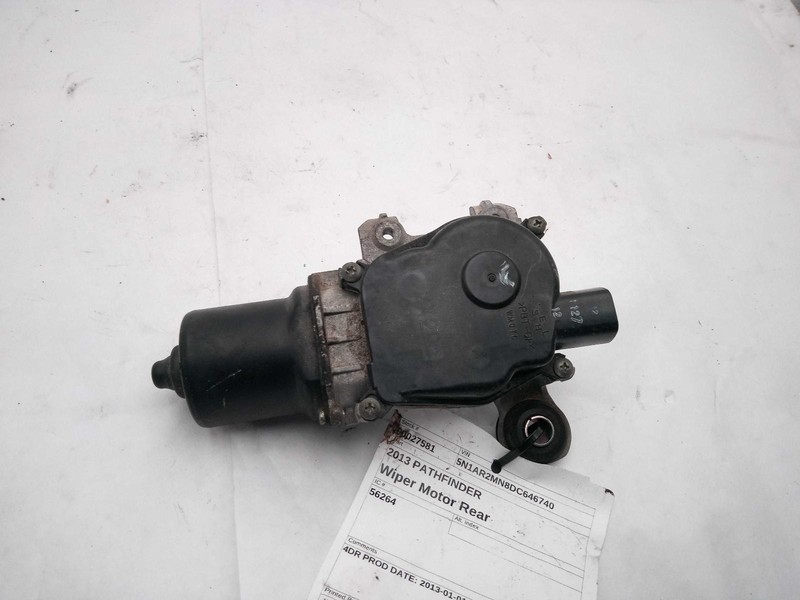 Used Back Glass Wiper Motor fits: 2013 Nissan PathfinderGrade B
