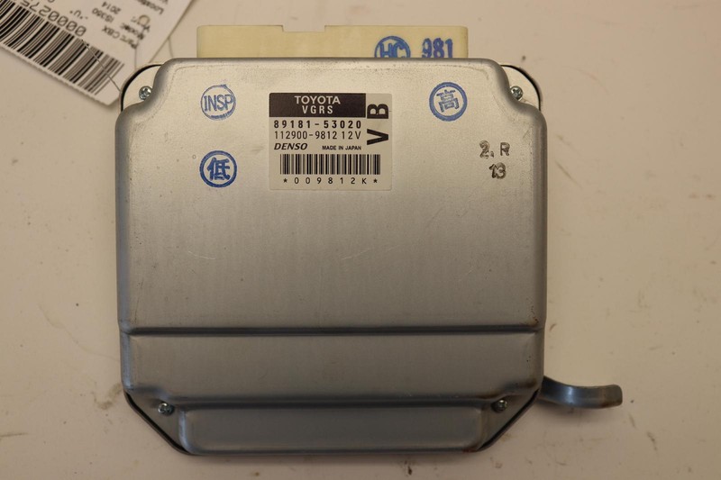 2014-2015 LEXUS IS350 SEDAN F-SPORT POWER VGRS STEERING CONTROL MODULE OEM