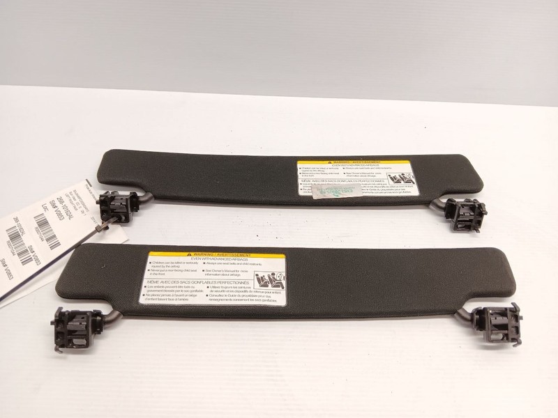 14-20 Jaguar F-Type Convertible Sun Visor Set Left Right Sun Shade Black
