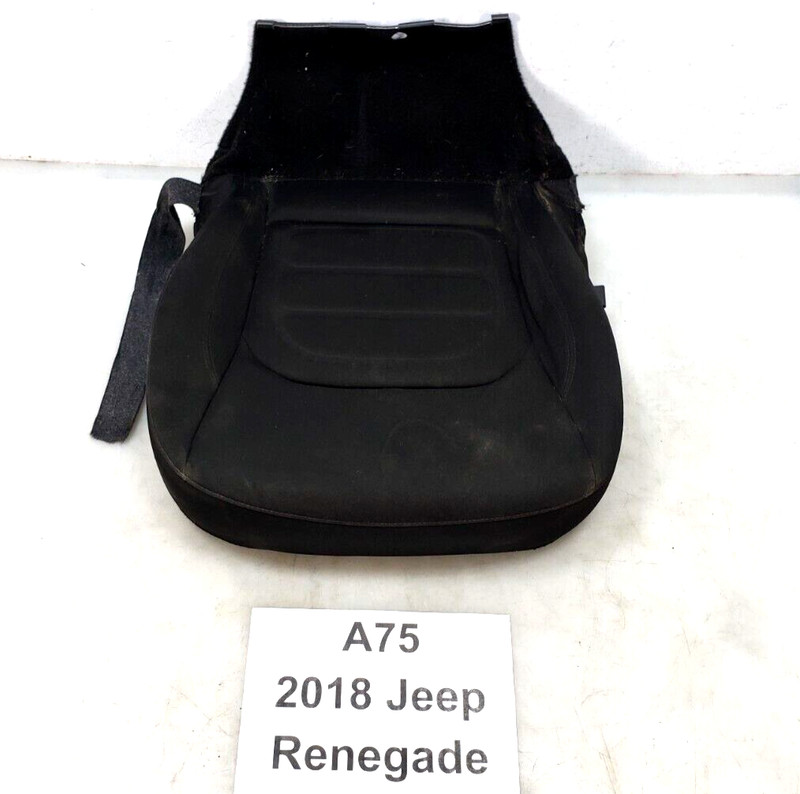 ✅ 15-18 OEM Jeep Renegade Front Left Driver Side Lower Seat Cushion Cloth Black