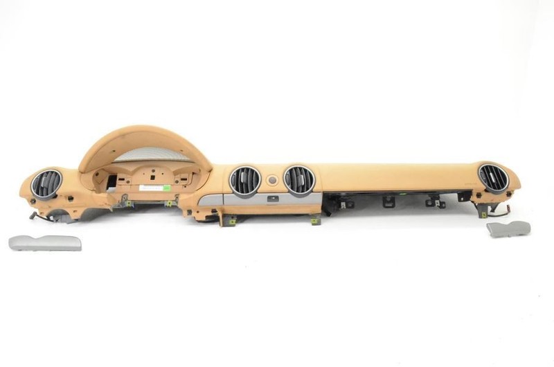 2005-2008 Porsche Boxster 987 2.7L Tan Leather Dash Panel Opt I981