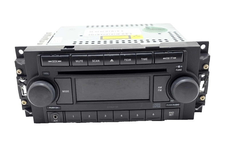 Chrysler PT Cruiser AM-FM-Single CD Radio Receiver 2009 P/N 5064173AM
