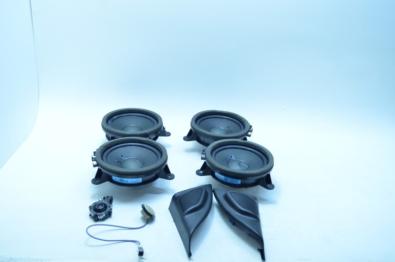 07-11 VOLVO S80 INTERIOR SPEAKER SET OF 8 ITEMS OEM