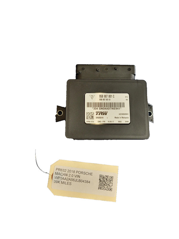 Used Oem Porsche Parking Brake Control Module for 2017-2018 Macan Base 2.0L AWD