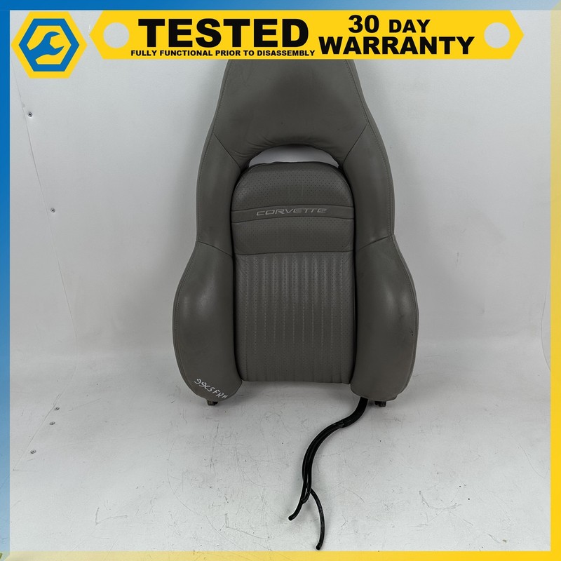 97-04 Chevy Corvette C5 FRONT RIGHT PASSRNGER TOP UPPER SEAT CUSHION Gray OEM