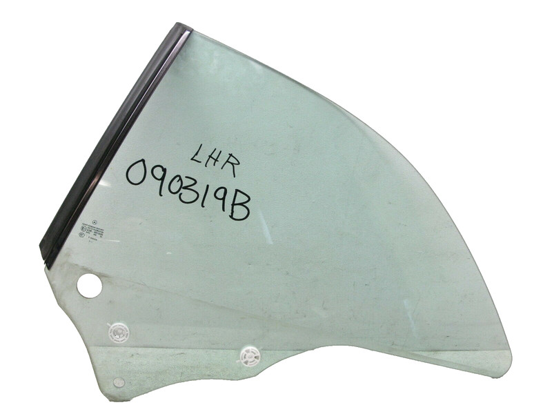 03-09 MERCEDES W209 CLK500 CLK320 CLK350 QUARTER WINDOW GLASS REAR LEFT 090319B