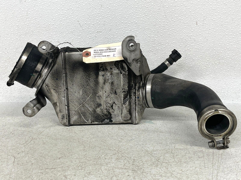 ⭐2012-2018 BMW 650I 4.4L RIGHT PASS SIDE TURBOCHARGER INTERCOOLER OEM LOT2402