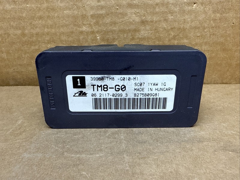 2011-2017 Honda Odyssey Yaw Rate Sensor Control Module 39960-TM8-G010-M1 OEM
