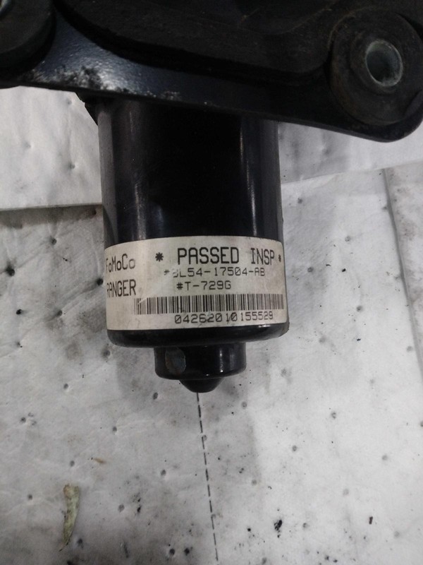 2010 Ford Ranger Wiper Motor OEM Black Used, Some Rust, 134K Miles