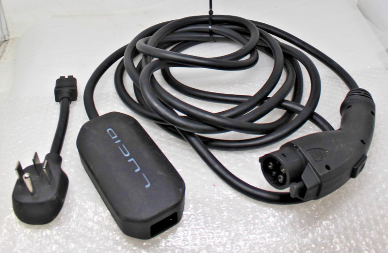 OEM 2022-25 Lucid Air Charger EV Mobile Charging Cable cord 120v 12A NEMA 5-15