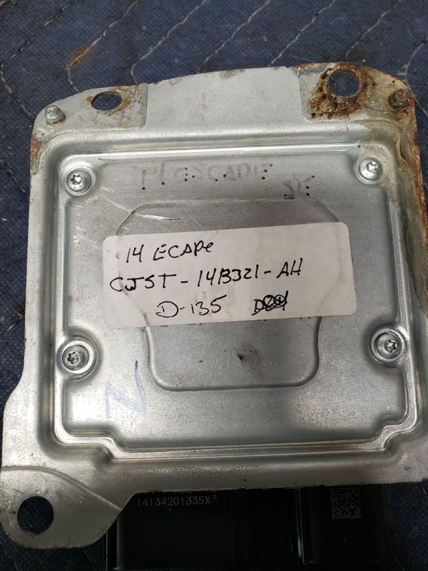 CJ5T-14B321-AH0285012641 OEM Control Bag Module Fits 2013-2014 FORD ESCAPE