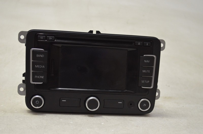 12-15 VOLKSWAGEN PASSAT AUDIO RADIO HEAD DISPLAY SCREEN OEM