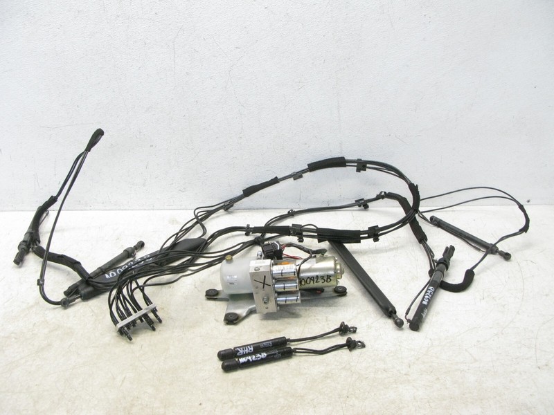 02-09 AUDI B7 A4 S4 CONVERTIBLE TOP LIFT HYDRAULIC HOSE MOTOR CYLINDER SET 10092