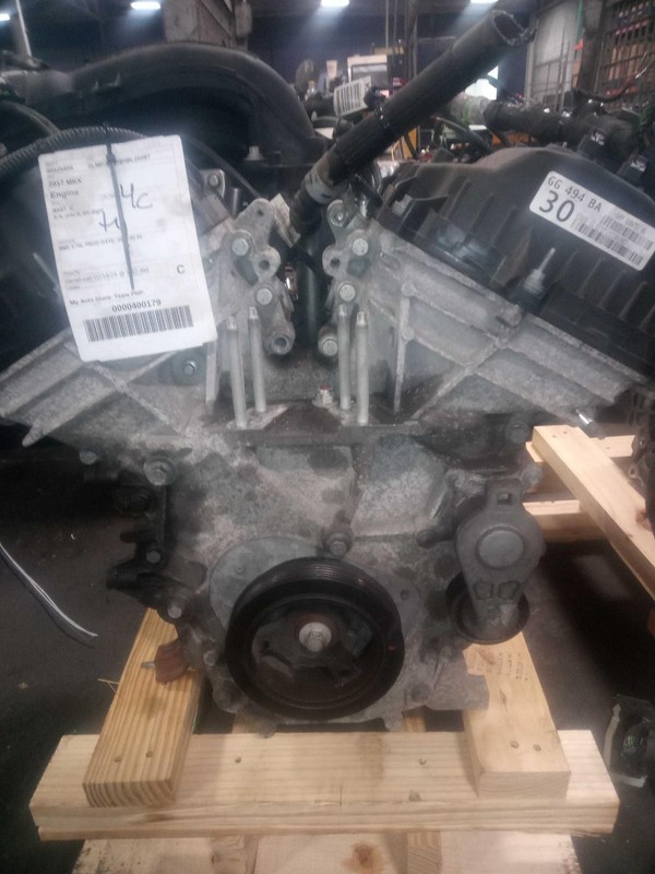 Used Engine Complete Assembly fits: 2017 Lincoln Mkx 3.7L VIN R 8th digit Grade