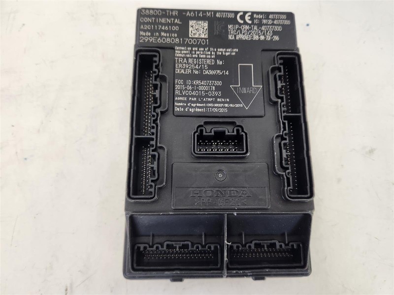 2018-2024 Honda Odyssey Body Control Module Computer Bcm 38850-Thr-A61