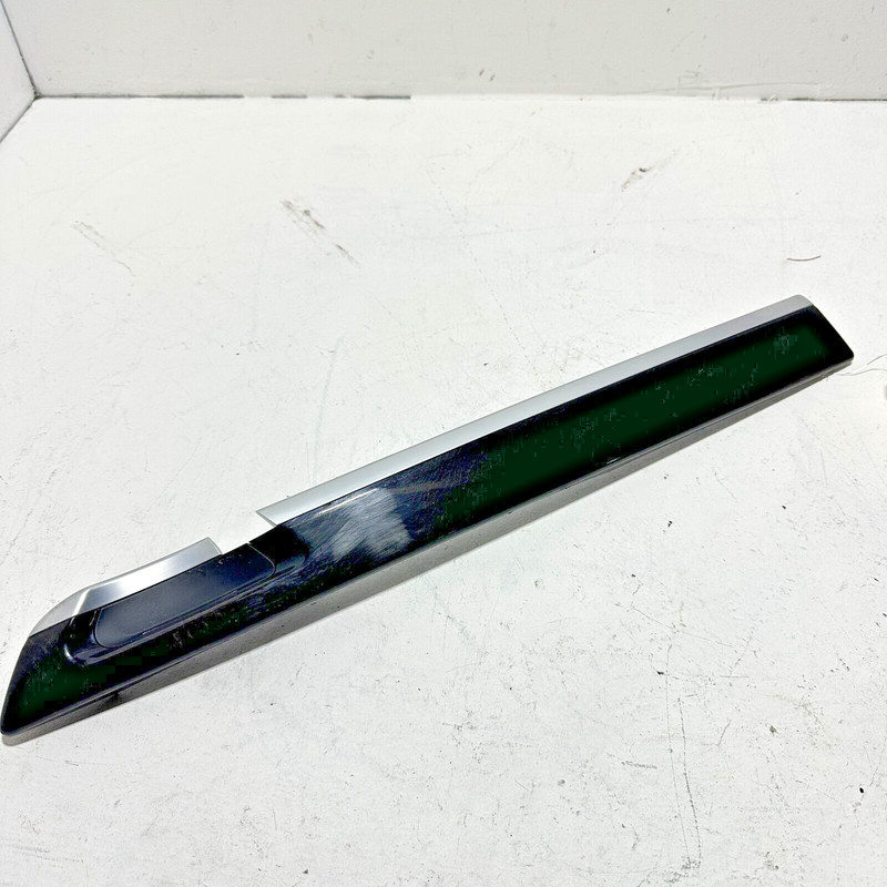 2009 - 2015 BMW 750LI Front Left Driver Door Panel Woodgrain Molding Trim OEM