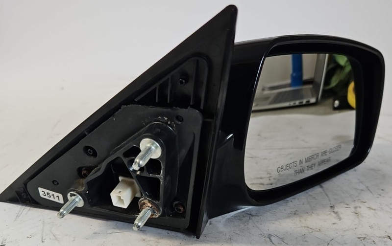 07-11 TOYOTA CAMRY Right Passenger Side View Mirror Power Non-heated BLACK