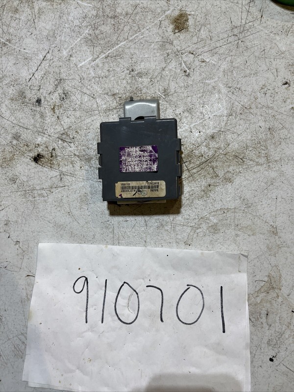 Toyota Highlander Hybrid Chassis Theft Locking Control Module, 2004-2007
