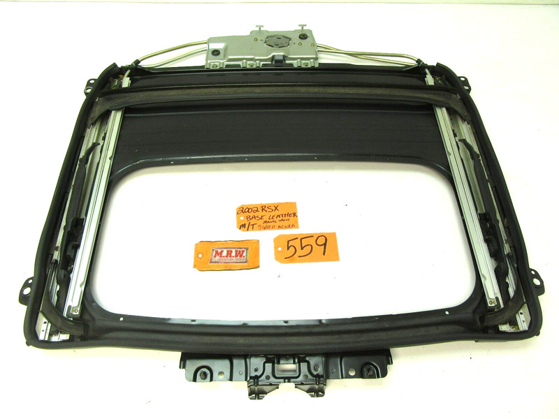 SUNROOF SUN ROOF TRACK PANEL GUIDE GLASS RAIL TOP BAR MOON fits 02 03 04 05 RSX