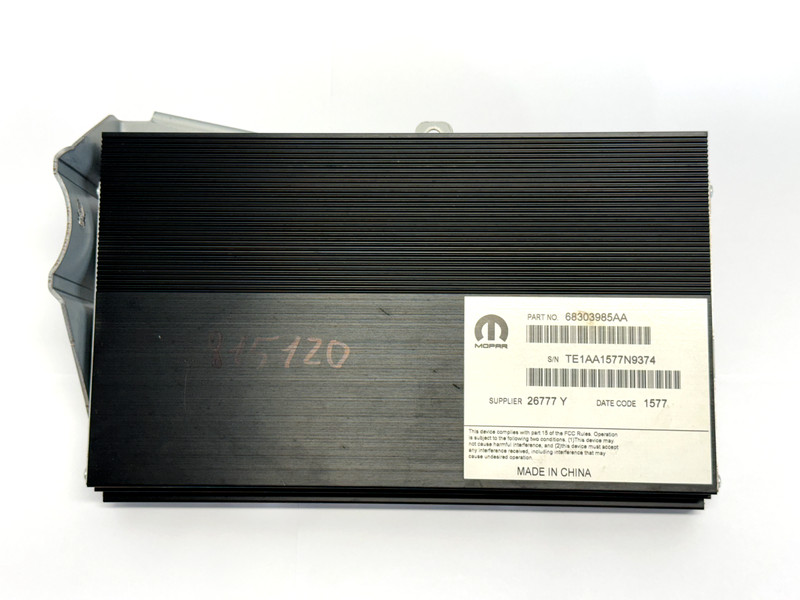✅ 2013-2024 RAM 1500-3500 CLASSIC AUDIO SYSTEM RADIO AMPLIFIER 68303985AA OEM