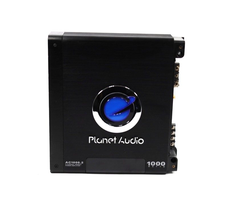 Planet Audio AC1000.2 1000 Watt Max 2 Channel MOSFET Full Range Class A/B Power