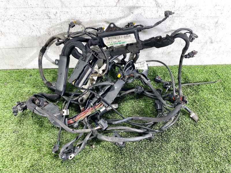 06-11 MERCEDES BENZ W251 R350 M272 MAIN ENGINE MOTOR WIRE WIRING HARNESS OEM