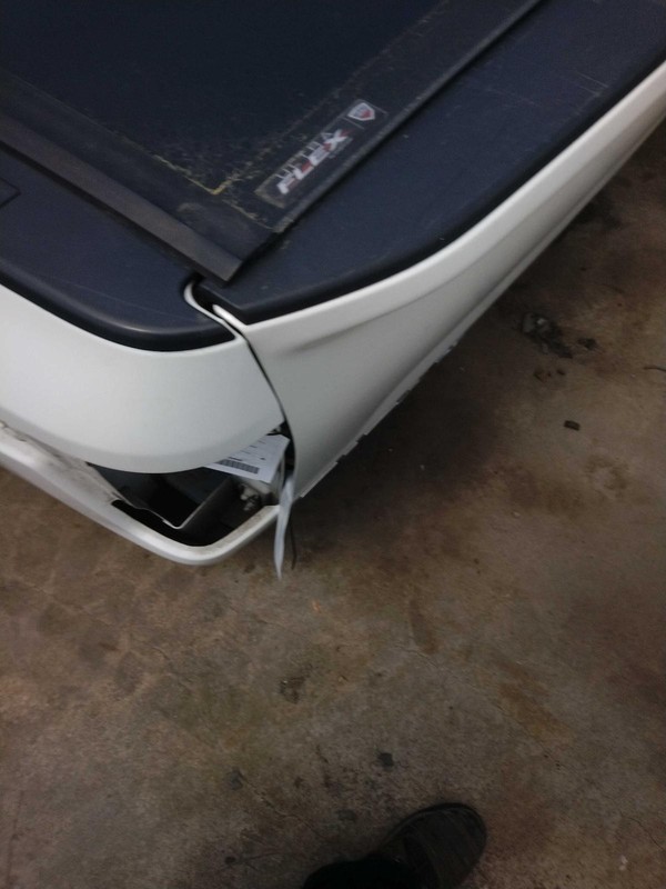 2017 Nissan Titan Truck Bed Assembly White OEM 112K Miles Local Pickup Only