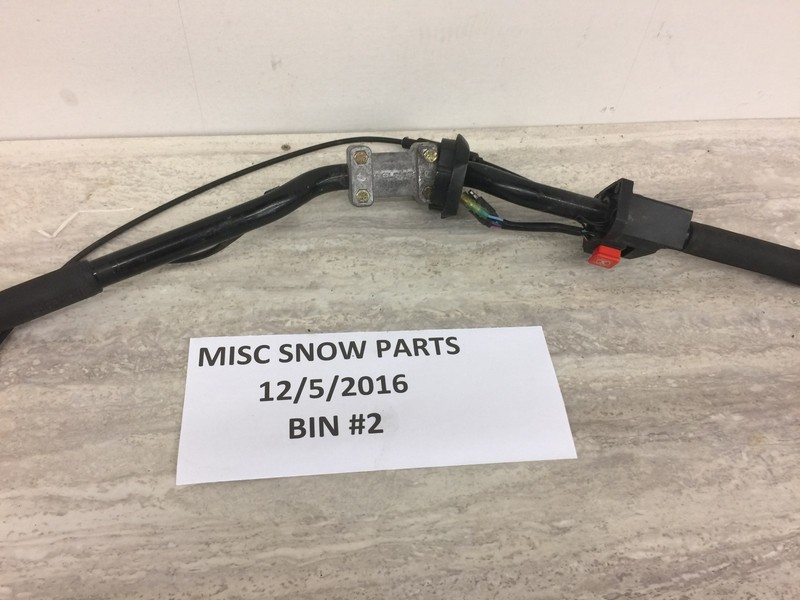 Polaris IQ RMK Handlebar Assy with bar heaters