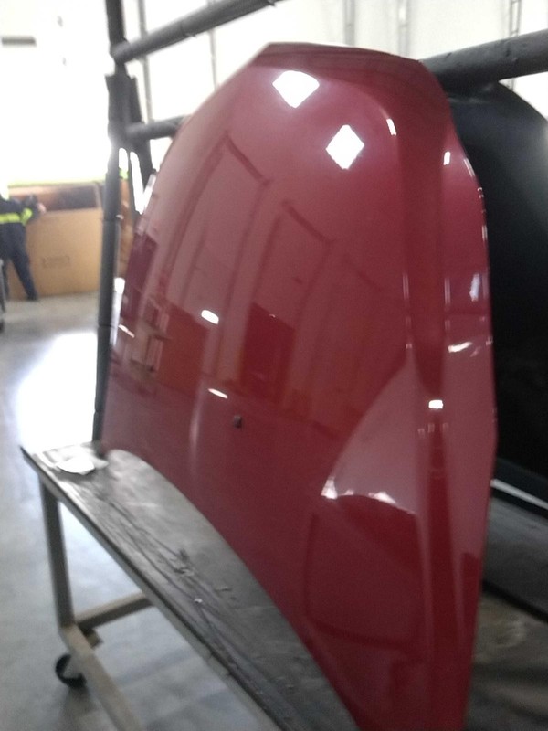 2012 Chevrolet Traverse OEM Red Hood Panel - Used, 203K Miles, Warranty