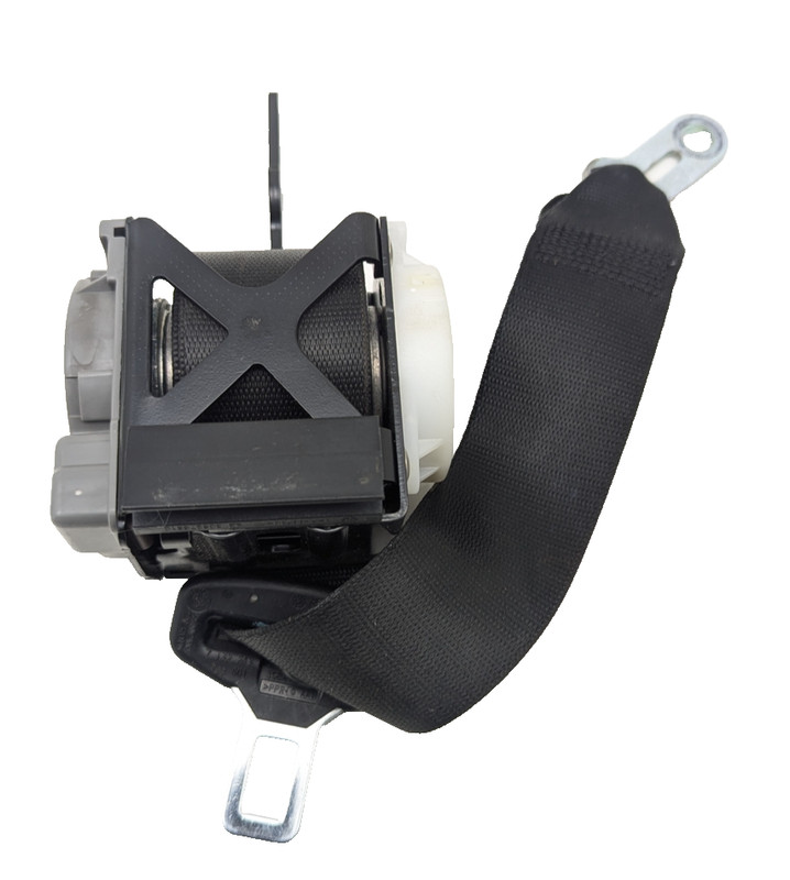 2007-2010 BMW E90 328I 335I REAR LEFT DRIVER SIDE SEAT BELT BLACK OEM