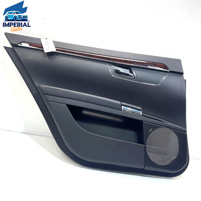 07-13 MERCEDES S550 W221 REAR LEFT DRIVER DOOR INTERIOR PANEL TRIM COVER OEM