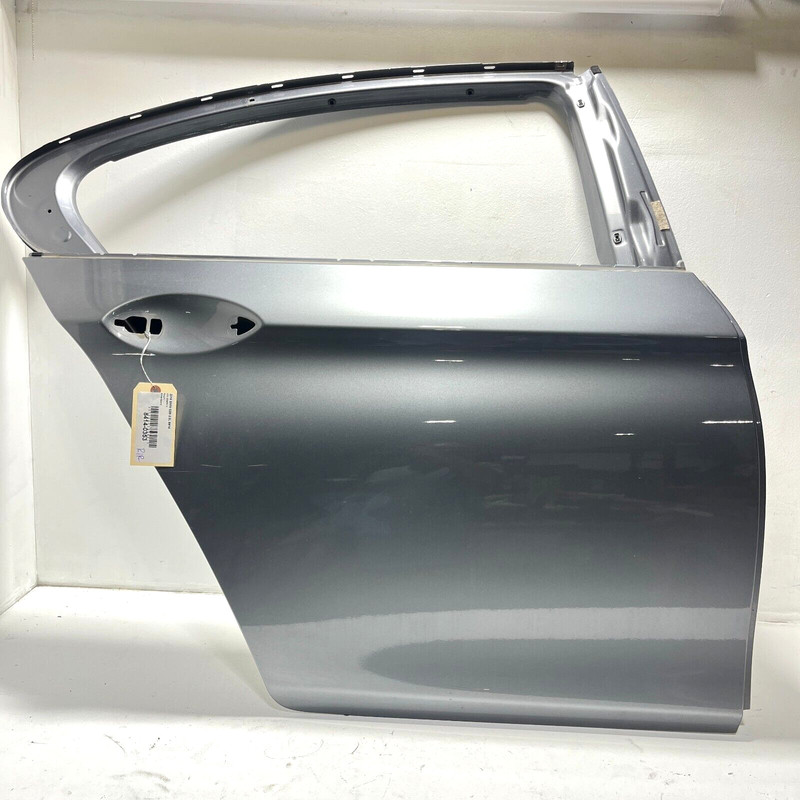 Rear Right Passenger Door Shell Cover Panel Color Gray BMW 528i 2011-2016 OEM