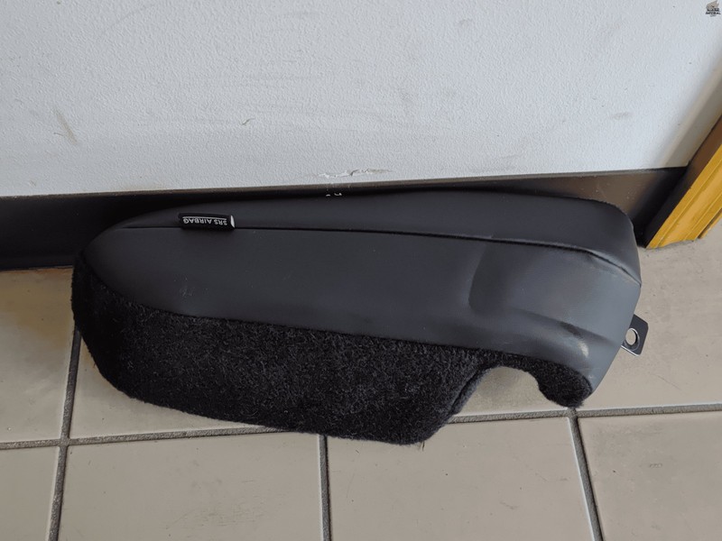 2021-25 Nissan Rogue Rear Second Row Driver Side Seat Leather Bolster OEM Black