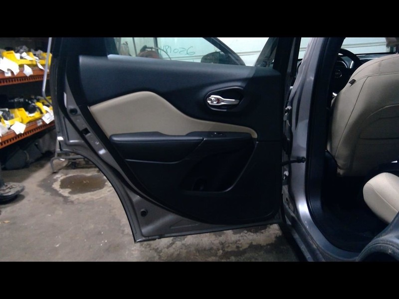 2016 CHEROKEE Driver Left Door Trim Panel Rear 1595724