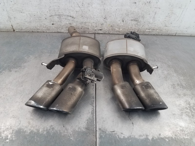 2018 Audi S4 Quattro B9 Mufflers Tips Actuators#6793 P4