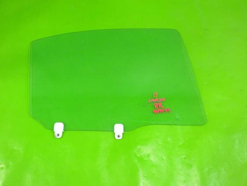 08-17 LANCER PASSENGER RIGHT REAR WINDOW DOOR GLASS OEM 4099-49